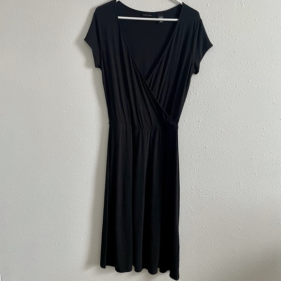 New York & Company Dresses & Skirts - New York & Company Black Wrap Top Dress